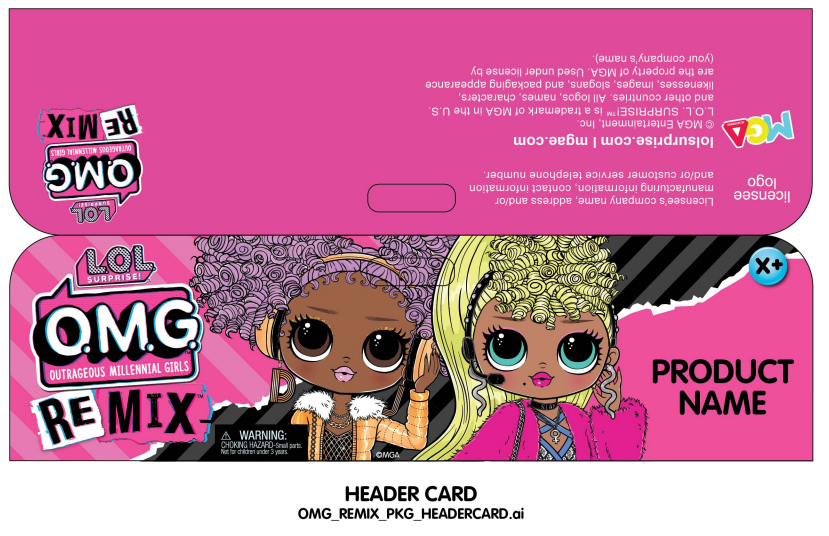 Remix Header Card