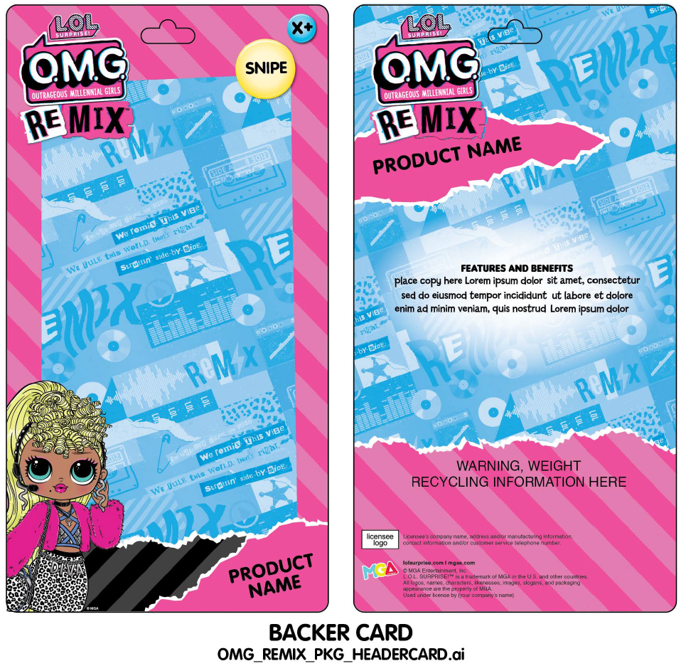 Remix Backer Card